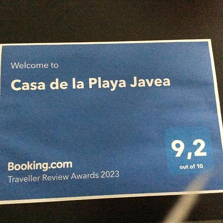 Casa De La Playa Javea Lägenhet Exteriör bild